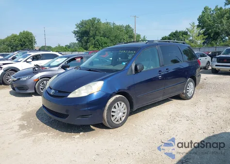 2006 Toyota Sienna Le from USA, damaged, VIN 5TDZA23C86S457697